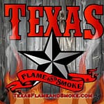 Texas Flame and Smoke Logo